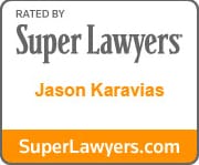 Rated by Super Lawyers | Jason Karavias | SuperLawyers.com